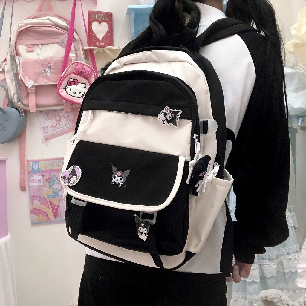 Nibimi Harajuku Kuromi backpack NM1278