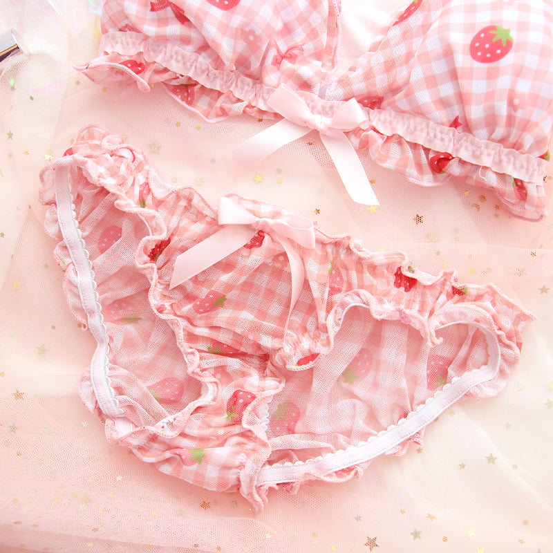 Nibimi Cute strawberry underwear set NM1476 – nibimi