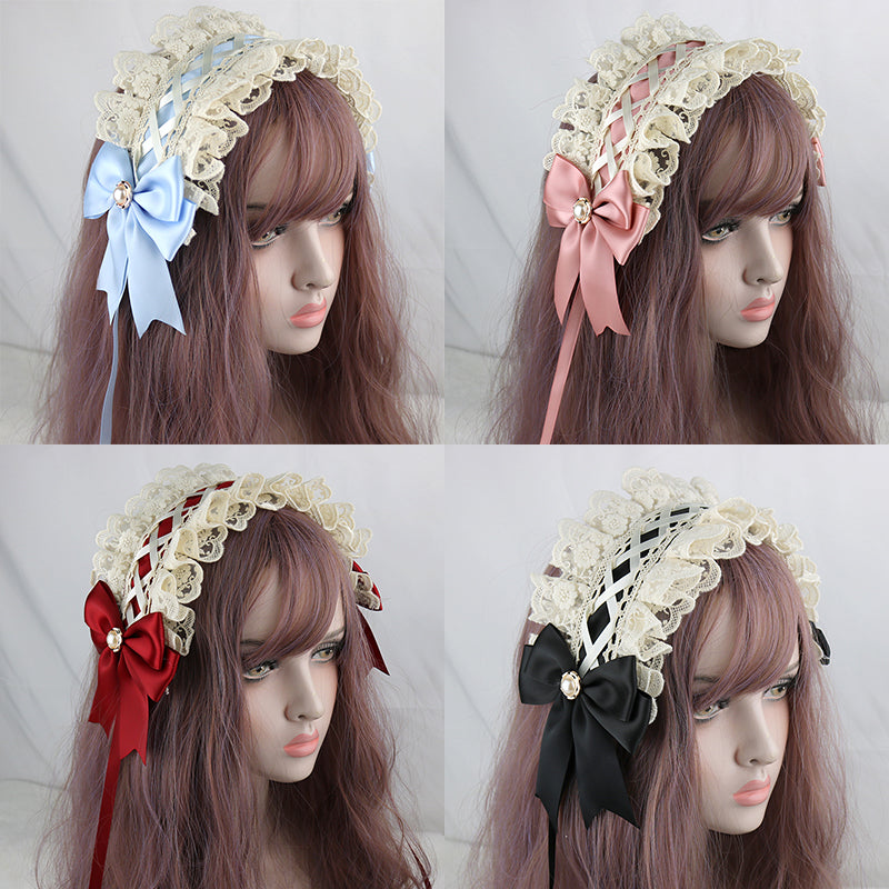 Nibimi Lolita Cute Bow Hair Accessory NM2761