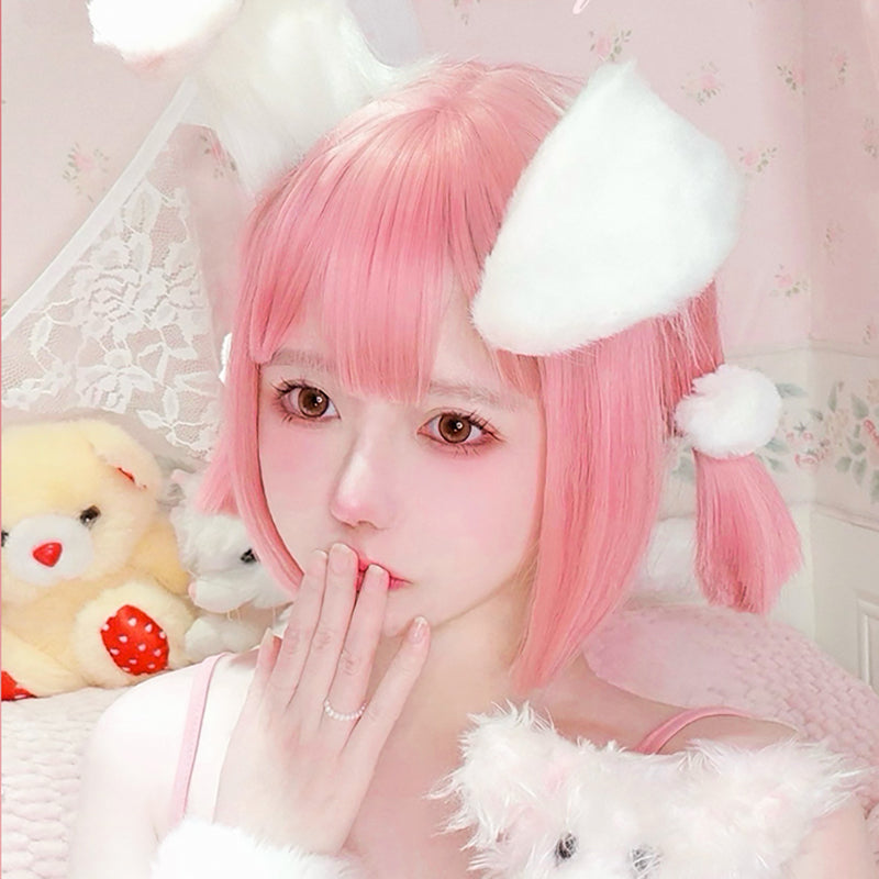 Nibimi Lolita cute Y2K short hair NM2868