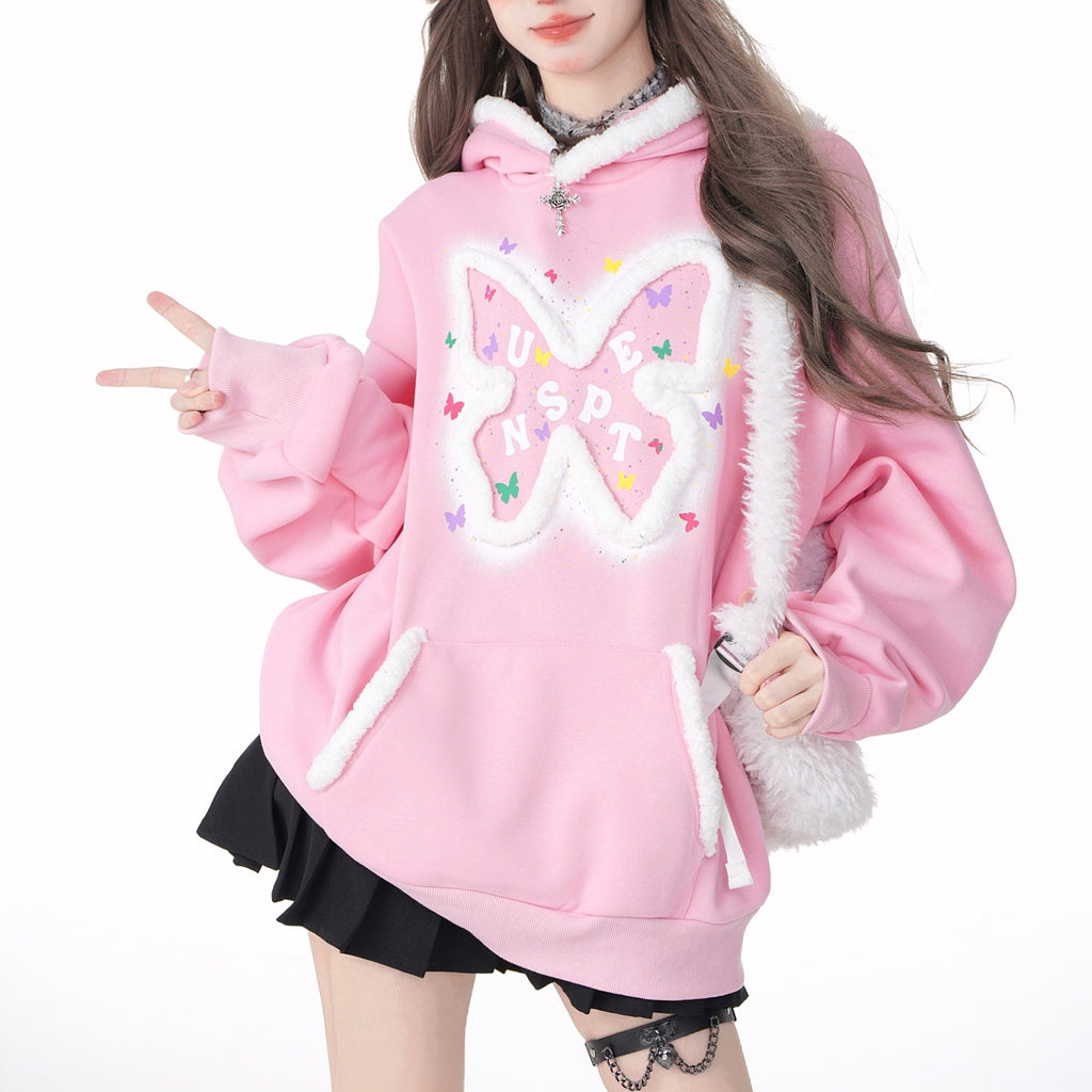Nibimi lolita kawaii bow sweatshirt NM3040