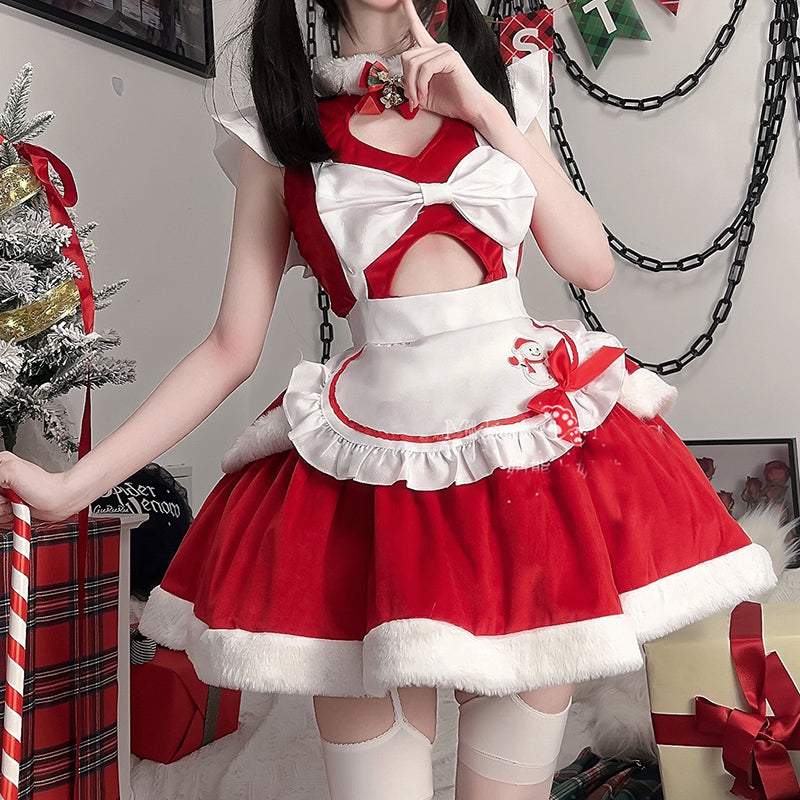 Nibimi kawaii Christmas bunny dress NM3055