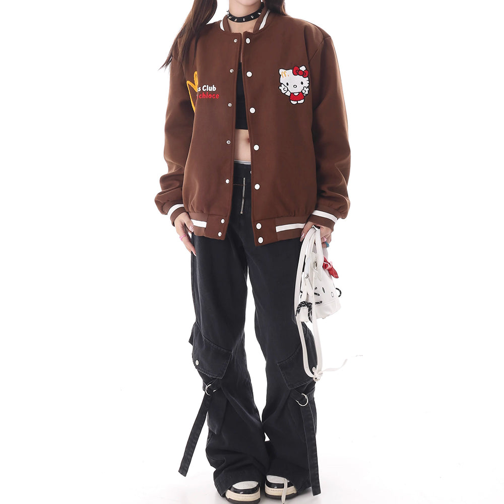 Nibimi kawaii Harajuku Hello Kitty jacket NM3095