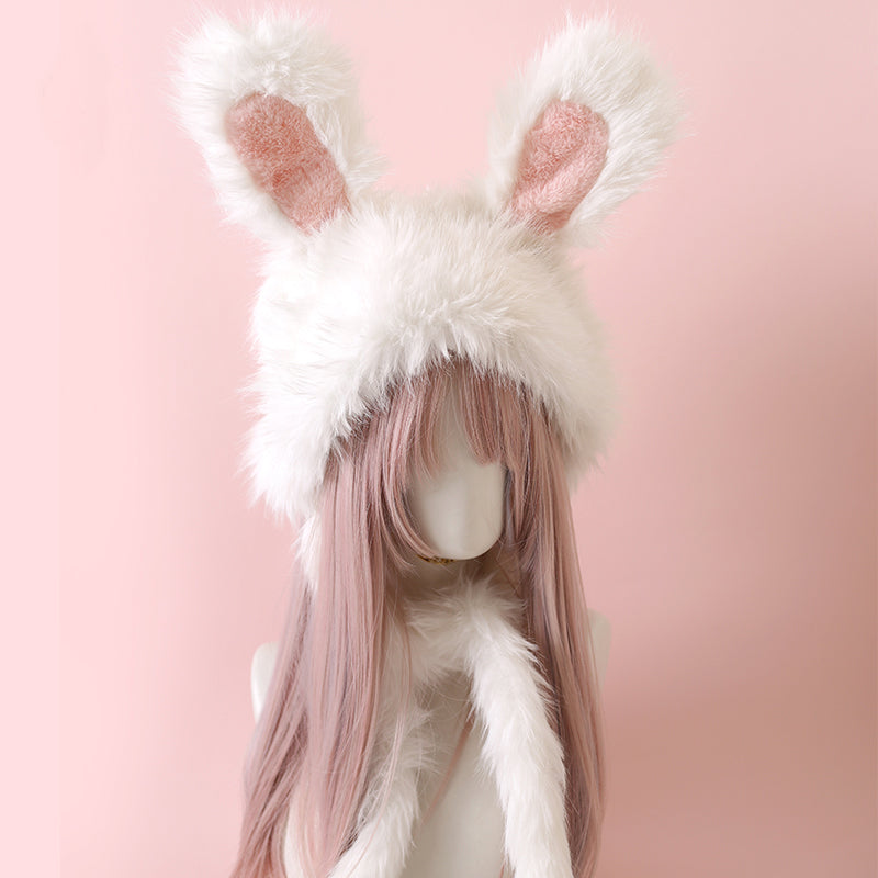 Nibimi kawaii rabbit ears thunder hat NM3137