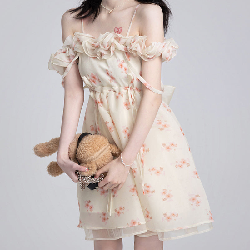Nibimi Lolita floral princess slip dress NM3200