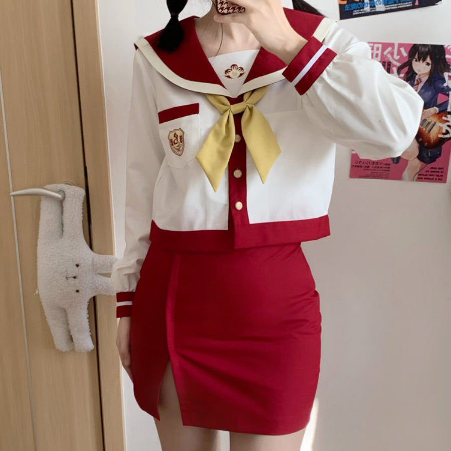 Nibimi Lolita bow JK uniform NM3308