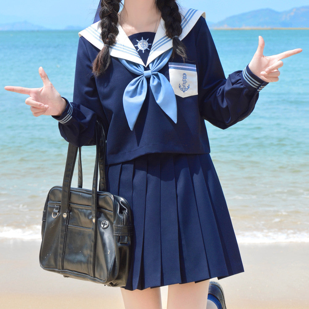 Nibimi Lolita Navy JK Sailor Suit NM3511
