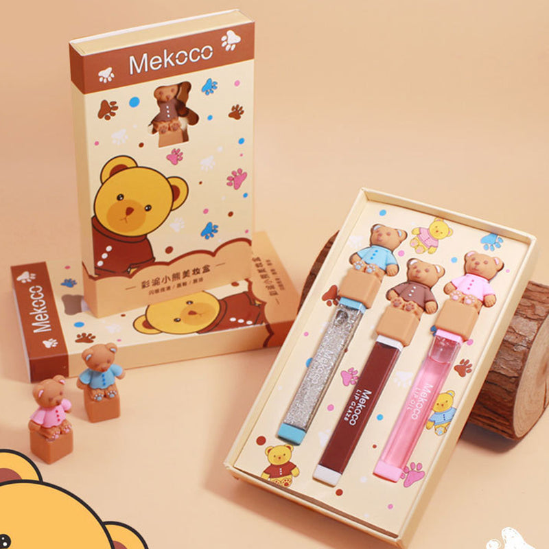 Nibimi Cute Bear Lip Glaze Set NM2672