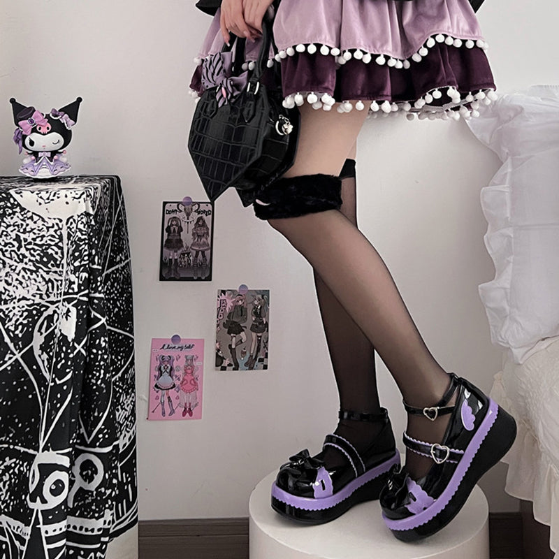 Nibimi Lolita bow princess shoes NM2426