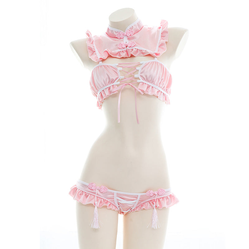 Nibimi Lolita bow sexy pajamas NM2590