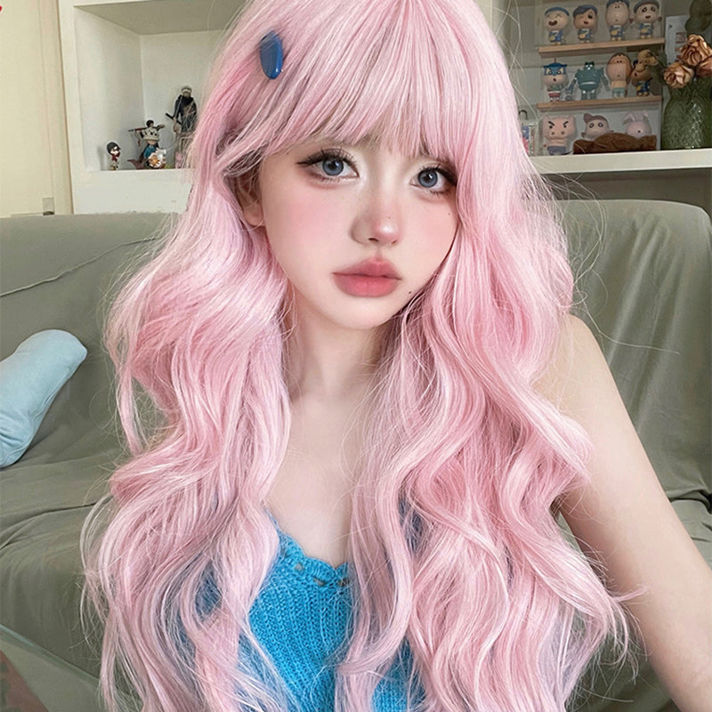 Nibimi Lolita cherry pink JK wig NM2357