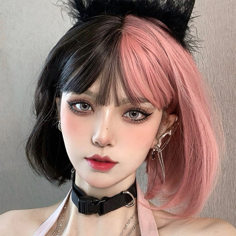 Nibimi Lolita double color matching JK wig NM2361