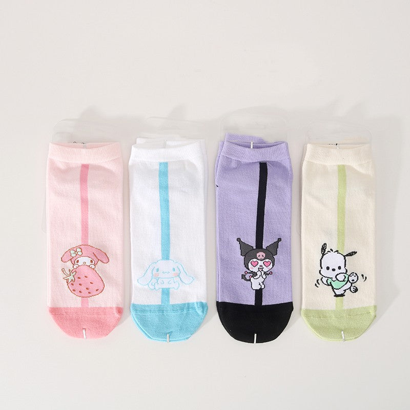 Nibimi cute Sanrio short socks NM2690