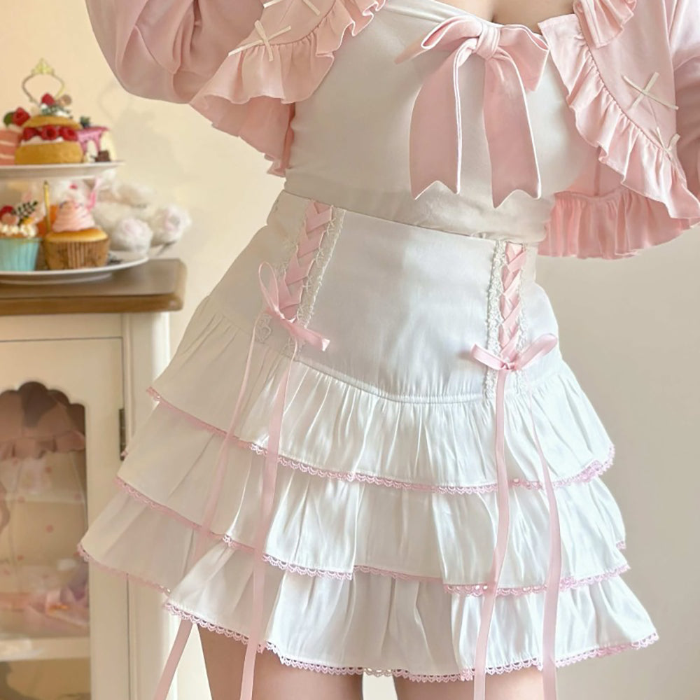 Nibimi cute and sweet skirt NM2973