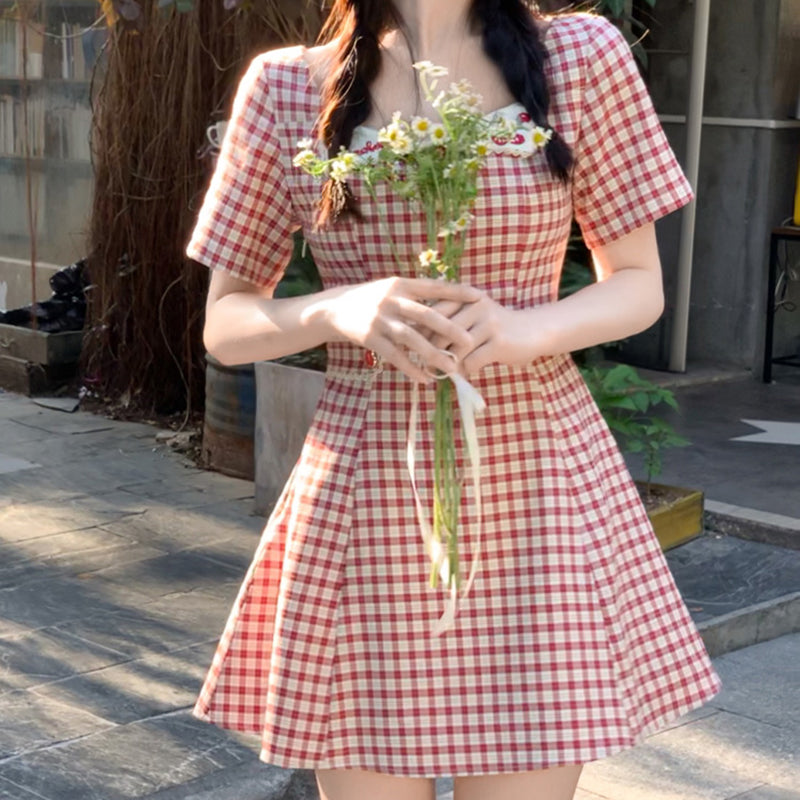 Nibimi cute strawberry dress NM2485