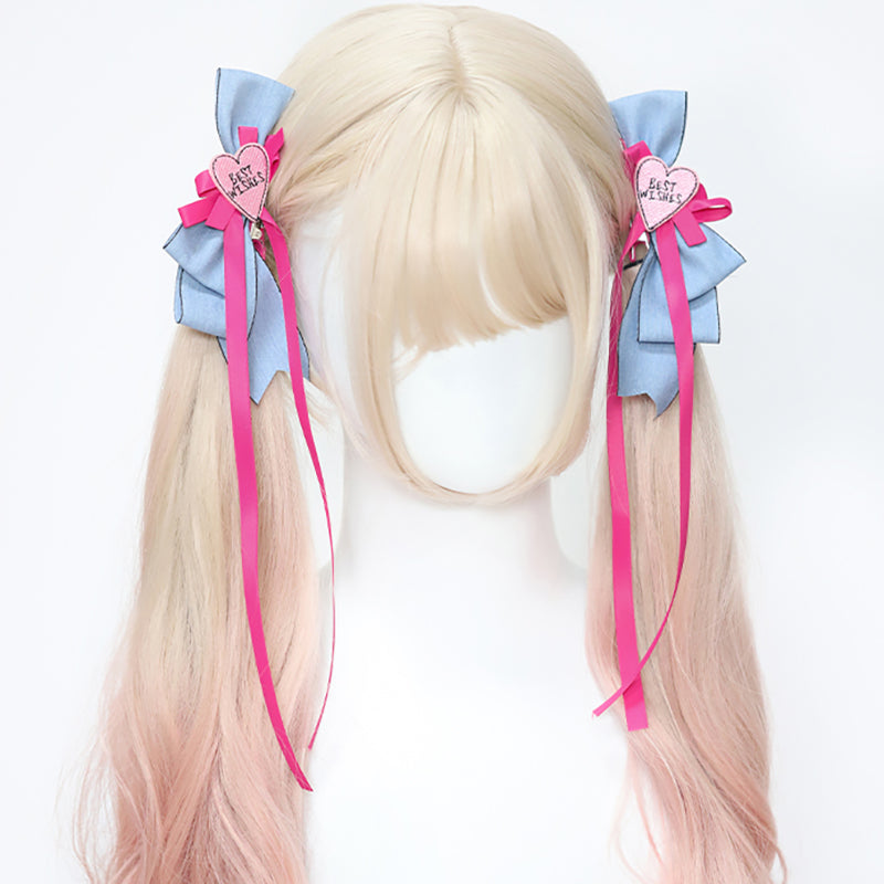 Nibimi lolita pink love hair accessories NM2810