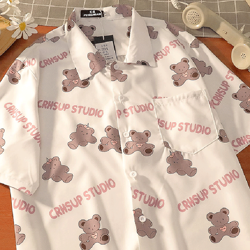 Nibimi Cute bear shirt NM1557