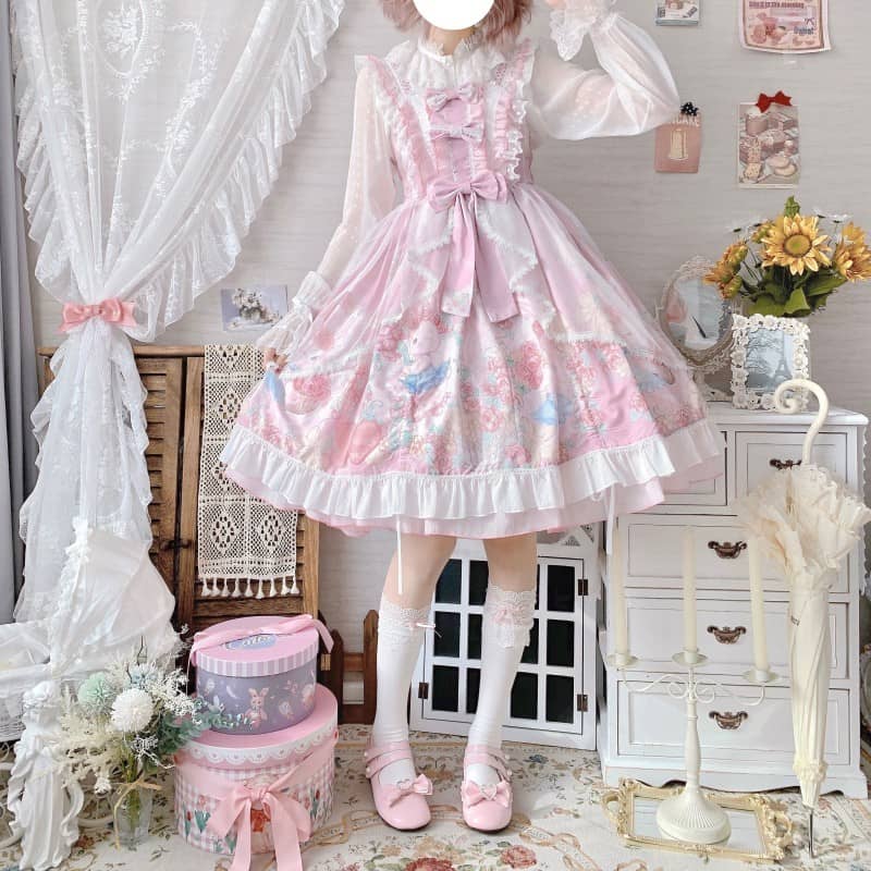 Nibimi Lolita bow dress NM2135